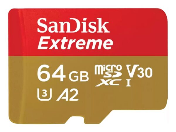 0148791_0 Genuine SanDisk 64GB Extreme micro SDXC Memory Card