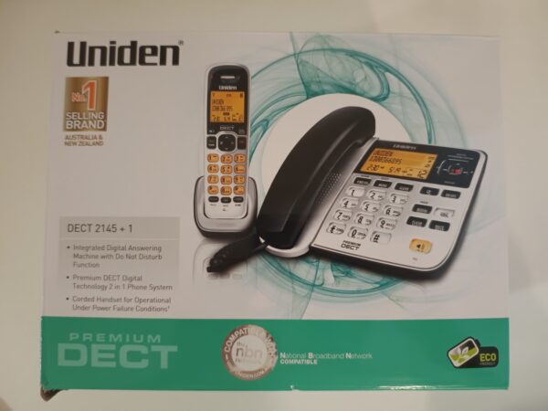 IMG_20260419_033241830 Uniden DECT 2145+1 - 2 in 1 Landline Phone