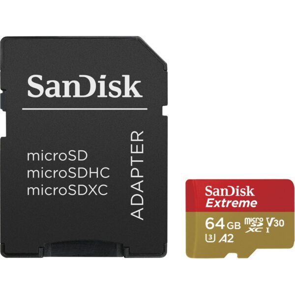 XC5502_sandisk-64gb-high-extreme-microsdxc-class-10-reads-170mb-s-writes-80mb-s_134937 Genuine SanDisk 64GB Extreme micro SDXC Memory Card